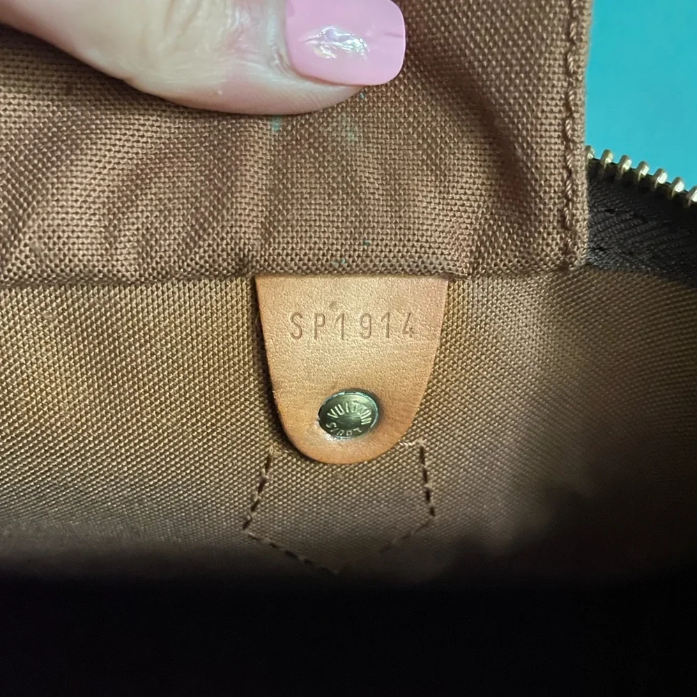 Louis Vuitton speedy 35 - Picture 7 of 10